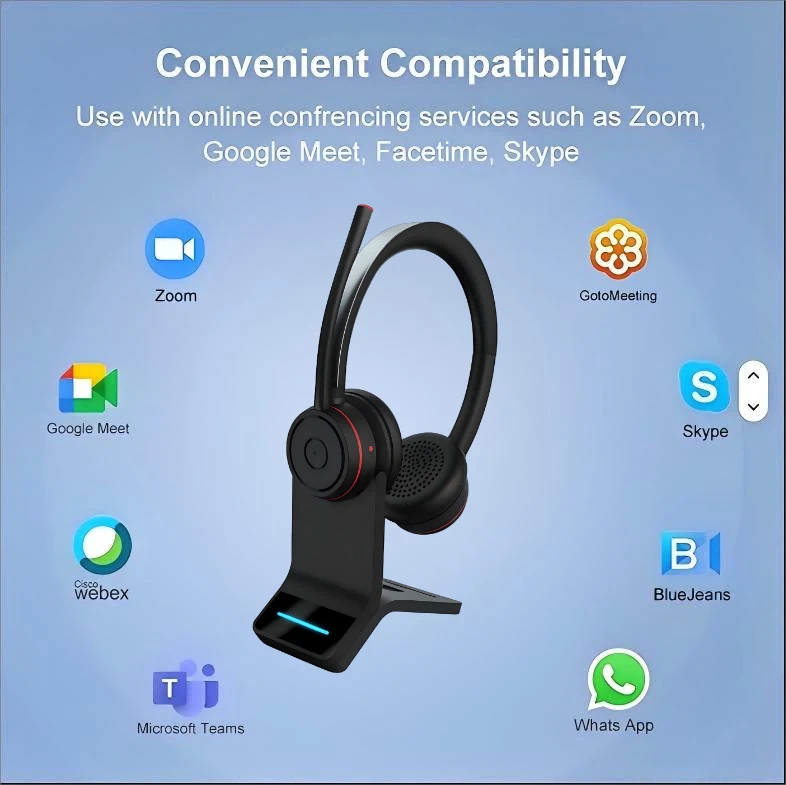 Wireless Bluetooth Headset For Work Wireless Bluetooth Headset For Work